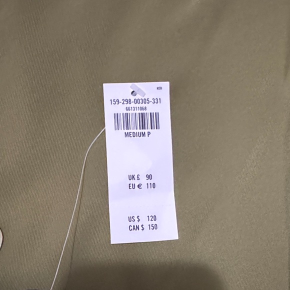 Abercrombie & Fitch Two-Tone Green Midi Dress - Picture 5 of 5